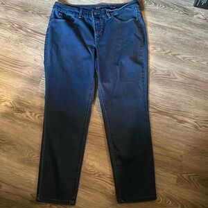 Charter Club Jean Shop Size 14 Dark Blue Skinny Ankle Women’s Jeans 👖 .